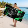 One Piece Printed Swim Towel, Portable Water Absorbent Towel for Beach Camping Daily Bathroom Use