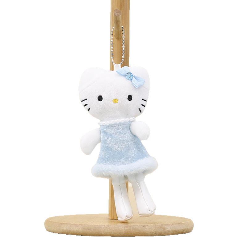 Plush Cat Keychain With Pp Cotton Filling For Cute Bag Decoration And Gift