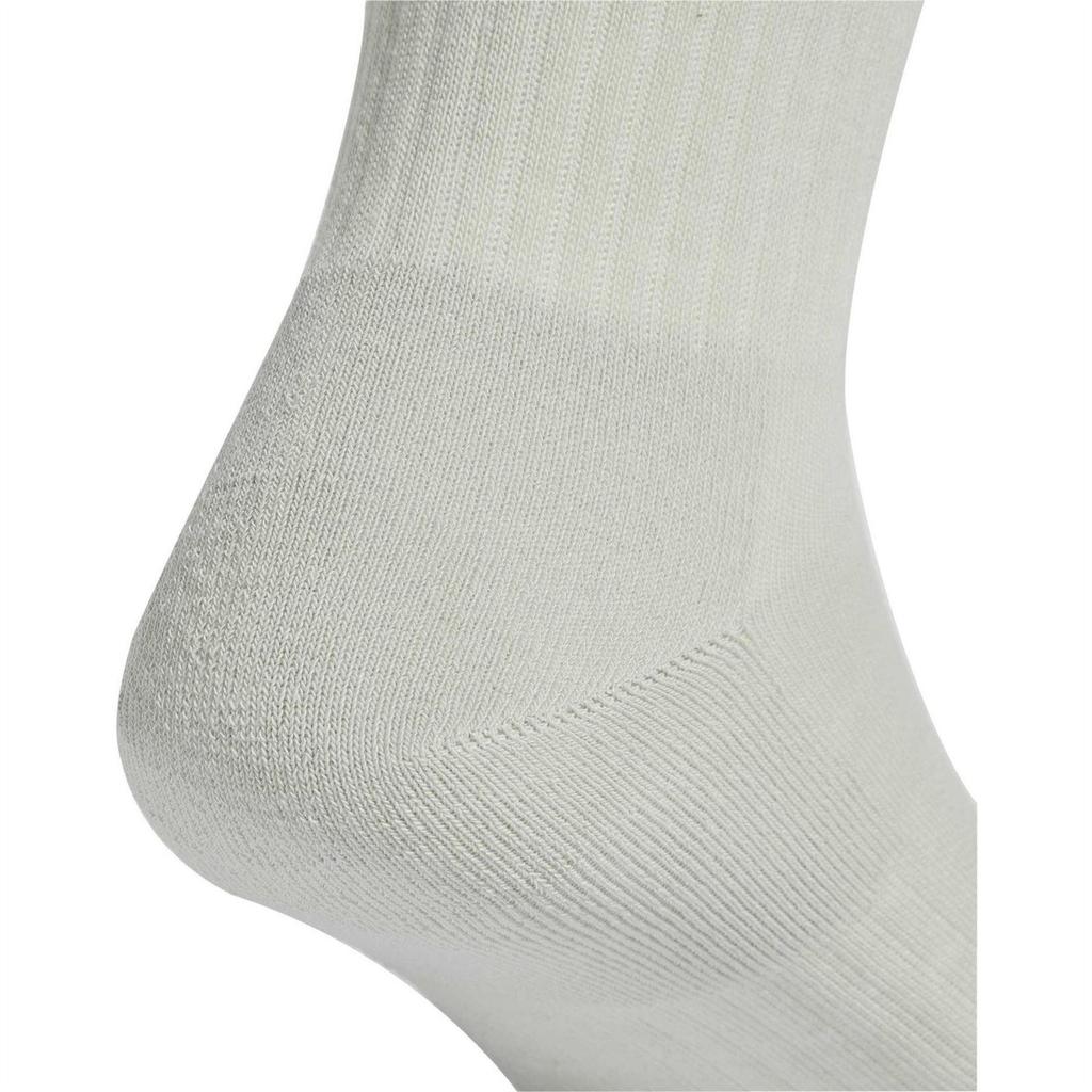 Adidas Unisex Adult 3 Stripes Cushioned Crew Socks (Pack of 3)