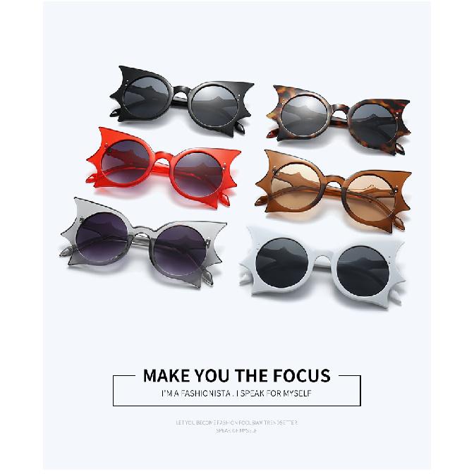 Bat-themed hip-hop sunglasses, quirky butterfly sunglasses, stylish sunglasses for parties and dancing