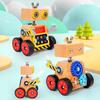 Manipulative Toy Montessori Robot Foldable Educational Sensory