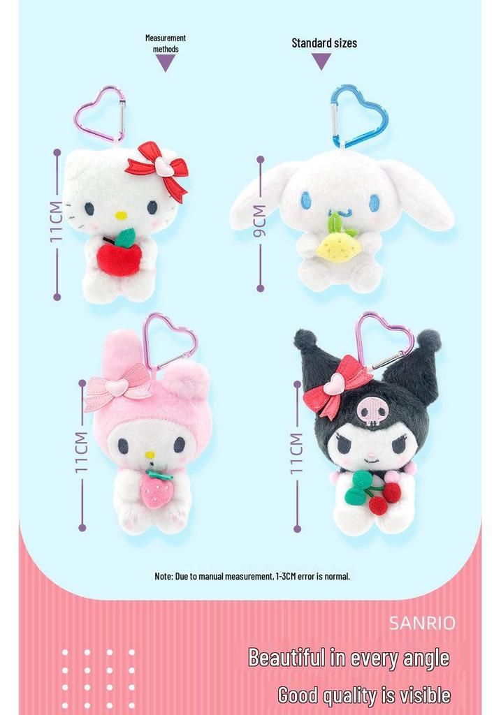 Оригинальная подвеска-плюшевая игрушка Sanrio Куроми Хелло Китти Синнаморолл