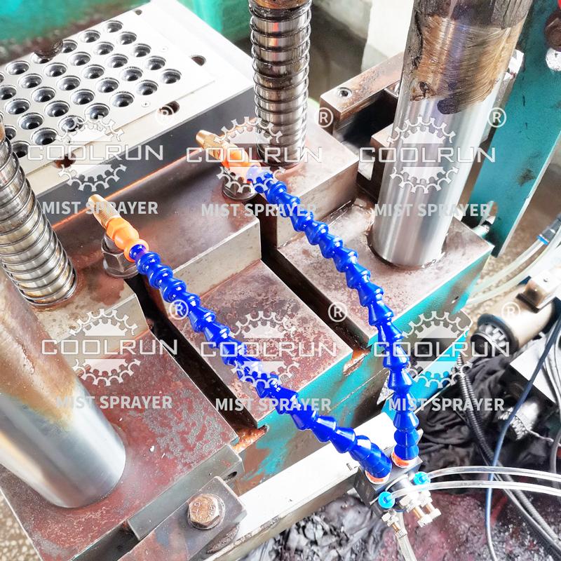 Double Nozzle Mist Coolant Lubrication Spray System Unit Mist Cooling Sprayer CNC Lathe Milling Drill Engraving Machine Tool