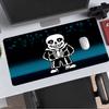 Игровой коврик для мыши Undertale, расширенный, с прошитыми краями, нескользящая резиновая основа, водонепроницаемый коврик для стола, для компьютера, ноутбука, офиса, игр