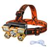 5 LED Headlamp With Built-in 18650 Battery USB Rechargeable Portable Flashlight Lantern Outdoor Waterproof Camping Fishing Headlight