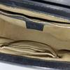 [Pre-Owned] Padlock Metal Lock Logo Canvas And Leather Shoulder Bag Medium - Fair #J396IS