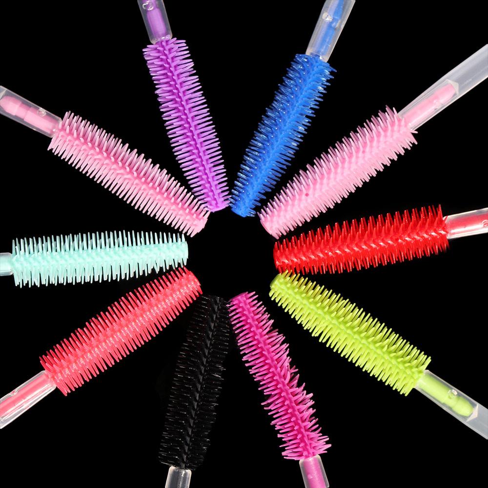 Comb Mascara Wand Applicator Spoolers Eye Lashes Disposable Eyebrow Brush for Eyelash Extension