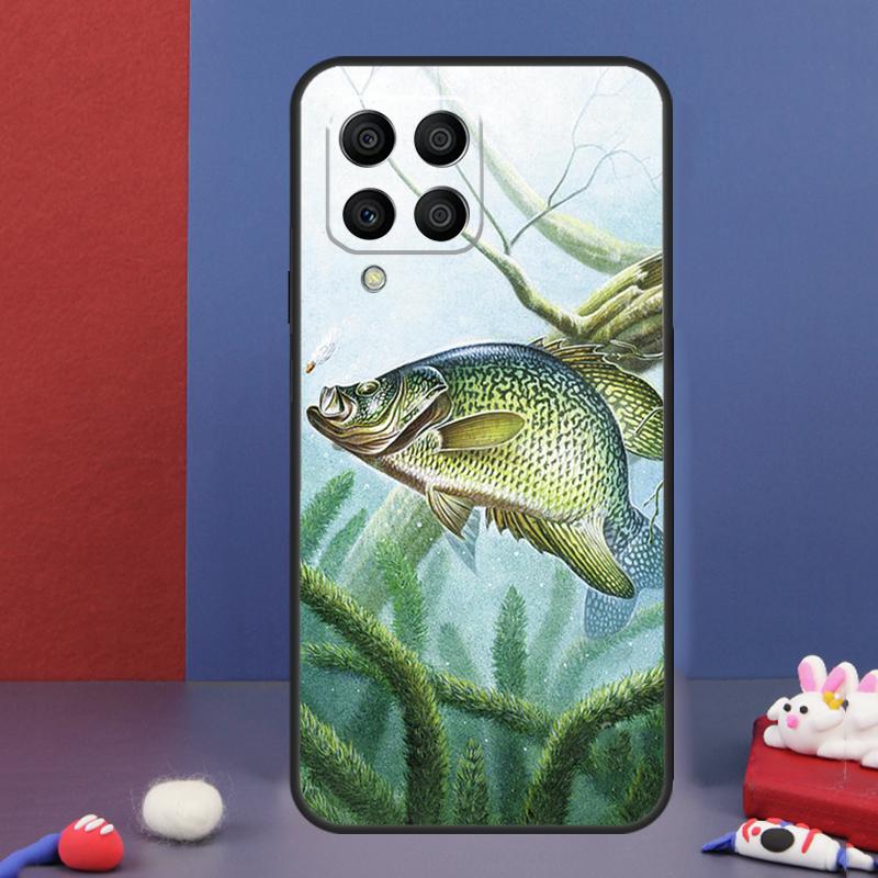 Fish Fishing Case For Samsung Galaxy M34 M14 M54 M13 M15 M36 M55 M35 M56 M16 M31 M11 M53 M12 M32 M52 M06