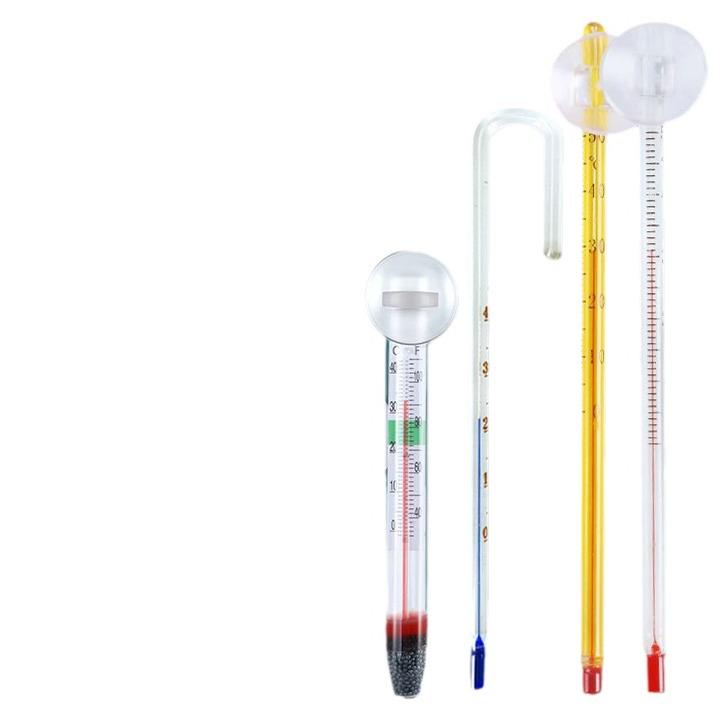 Высокоточный водонепроницаемый аквариумный термометр с присоской для аквариумов с рыбками, черепахами и травой