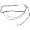 Gold And Silver Metal Waist Chain For Women With Lobster Clasp For Summer Fashion Accessory