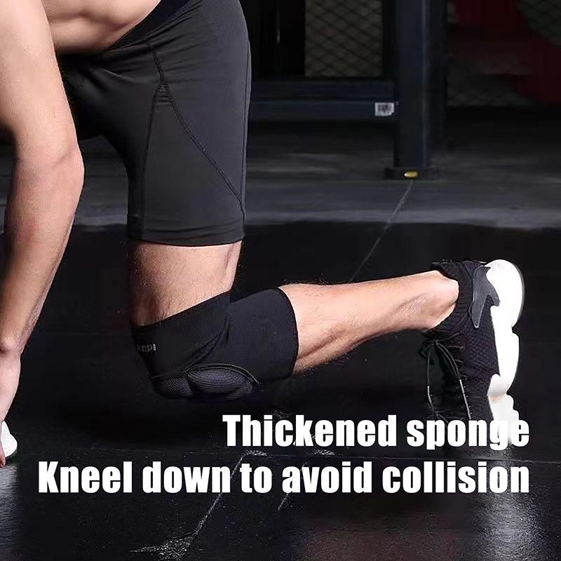1Pcs Thickening Knee Pads Protection Sports Elastic Knee Protector Fitness Basketball Volleyball Anti Collision Pads
