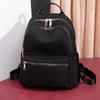 Large Capacity Backpack for Women Fashion Simple Korean Version of Nylon Schoolbag Middle School Student Oxford Cloth Casual Ladies Backpack
