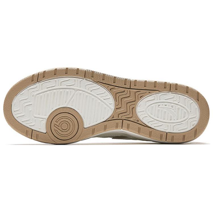 Anta Lieyan1.0 Coverage Slip Resistant And Abrasion Resistant Low top Skateboard Shoes Women's White Cyan Yellow 122528091-6