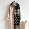 NEW Luxury Brand Women Simple Solid Cashmere Scarf Fashion Universal Winter Warm Shawl Pashmina Tassel Blanket Scarves