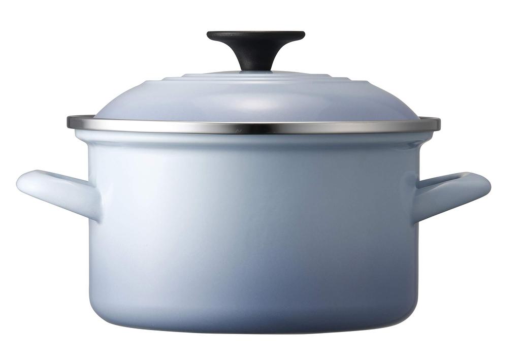 LE CREUSET EOS Pot 18 см Coastal Blue Open Fire IH совместим