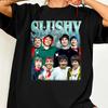Винтажная футболка Slushy Noobz, Мерч Slushy Noobz, Подарок фанату Hamzah, Футболка 90-х, Футболка в стиле Pinterest, Мерч Martin