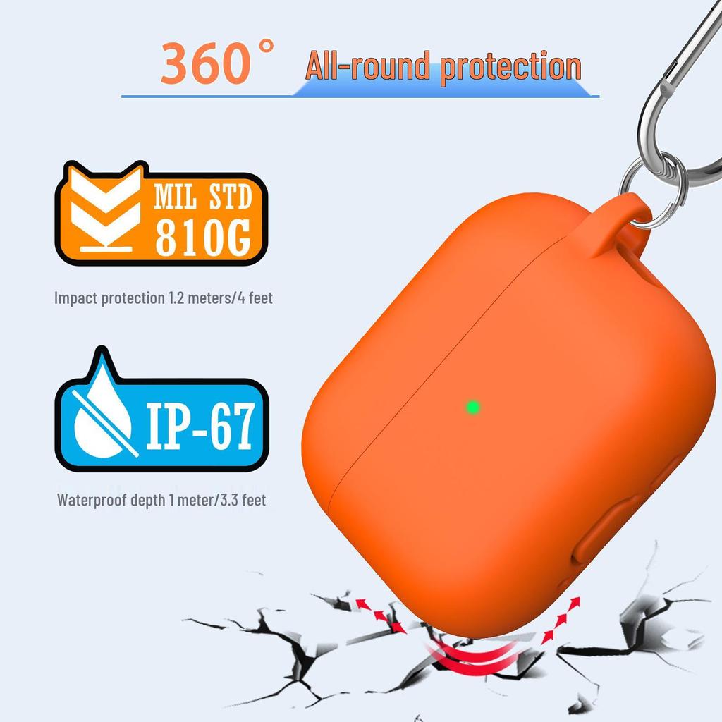 Силиконовый защитный чехол для Apple AirPods Pro 3