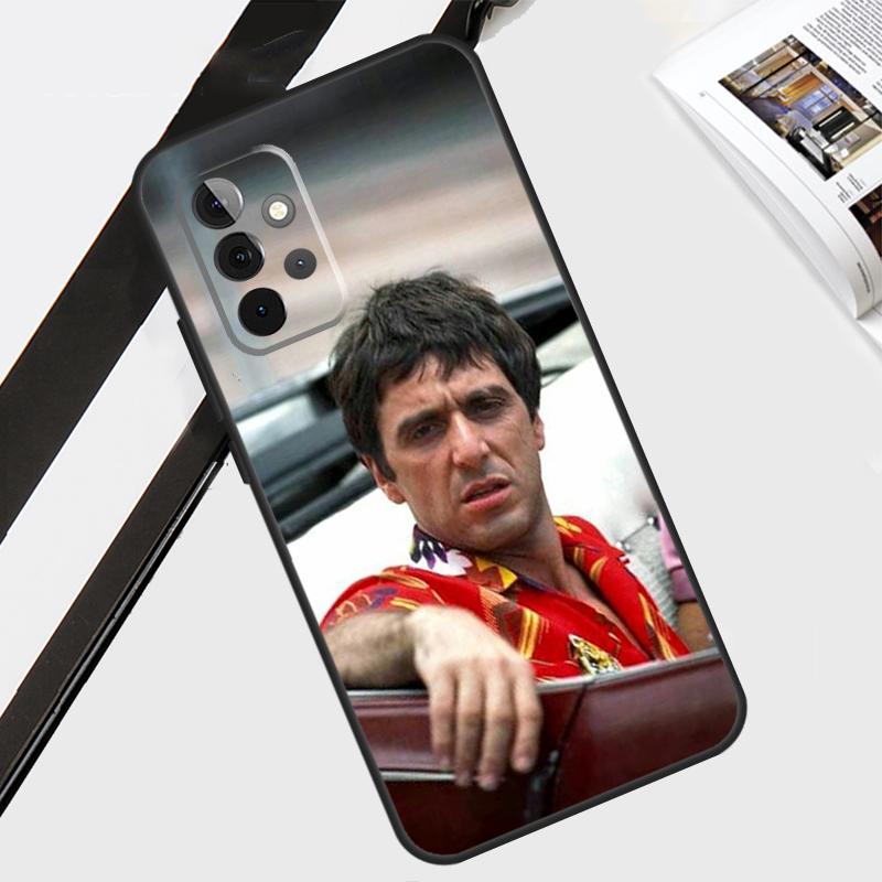 Чехол Scarface Tony Montana для Samsung Galaxy A54 A34 A14 A56 A36 A26 A16 A06 A12 A22 A32 A52 A13 A53 A15 A35 A55