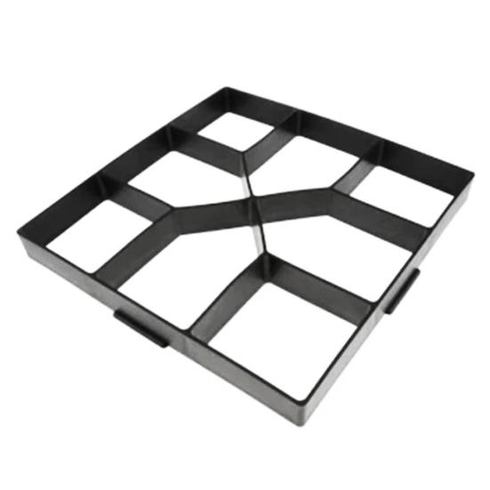 40 см x 40 см цементный кирпич бетоноукладчик DIY пластиковый дорожный чайник квадратная форма для мощения