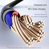 PISEN Плетеный нейлоновый кабель PD Fast Lightning для Apple – Прочный и устойчивый к разрыву
