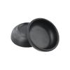 Black Melamine Sauce Dishes Multi-grid Hot Pot Dipping Dish Fruit Plate Snack Plate  Home