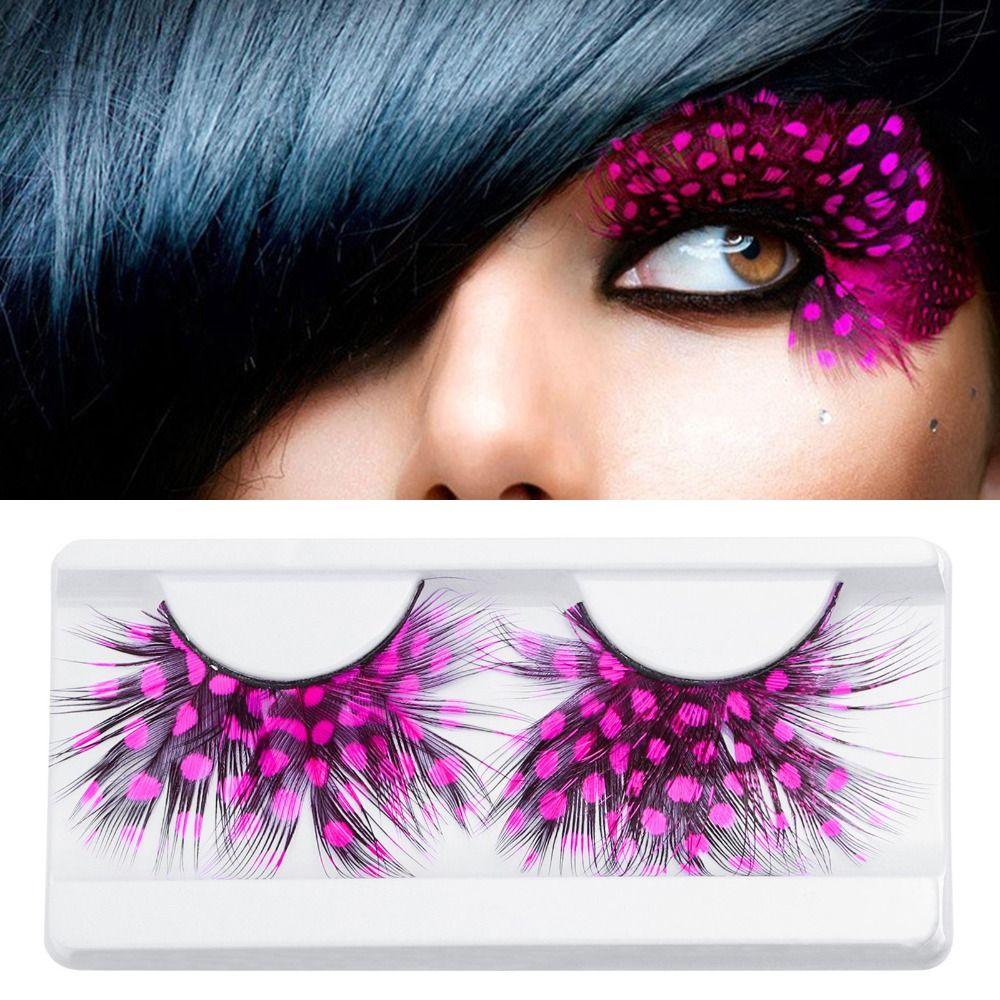 Eyelash Extension Feather Eyelashes Extra Long for Masquerade/Party/Anime Cosplay
