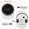 HD 85мм 4 в 1 Многофункциональный Давление масла/Температура воды/Вольтметр/ Уровень топлива 0-190 Ом 240-33 Ом 40-120℃ Темп С сигнализацией