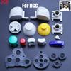 JCD Full Set Button For GameCube NGC Gamepad Power ON OFF Key A B X Y L R D Pads Mod Kit Silicone Pads Rubber Conductive Button
