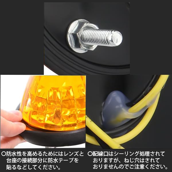 Wellvie Классический набор боковых габаритных огней 24 В, цветные дорожные маркерные фонари с кристально ограненными отражателями, 10, светодиодные, универсальные, водонепроницаемые, 16-светодиодные,