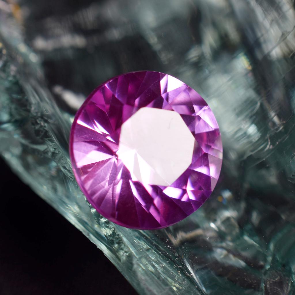 Natural Purple Tanzanite Loose Gemstone Round Cut 10.50 ct for Jewelry Making and Gem Collections