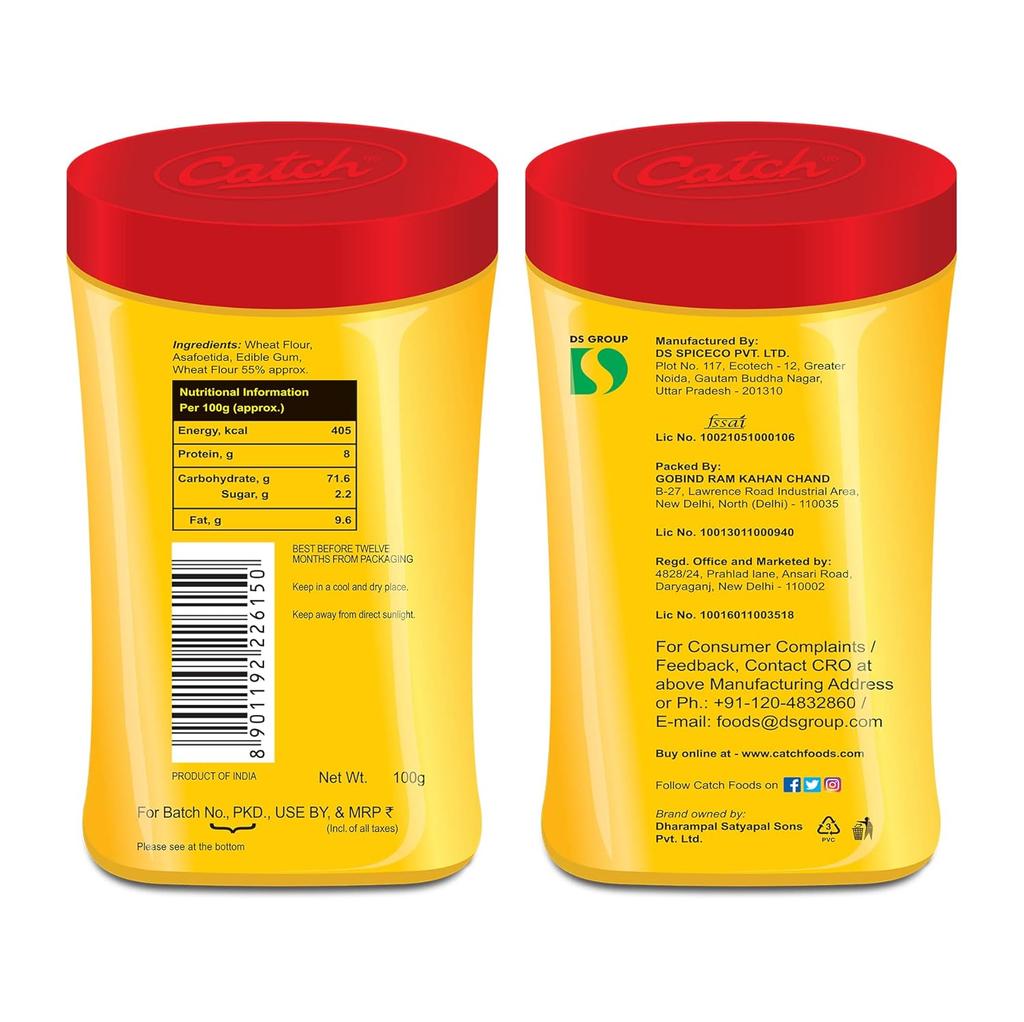 Catch Compounded Hing Traditional Asafoetida Powder 25g For Authentic Cooking Aroma And Easy Digestion