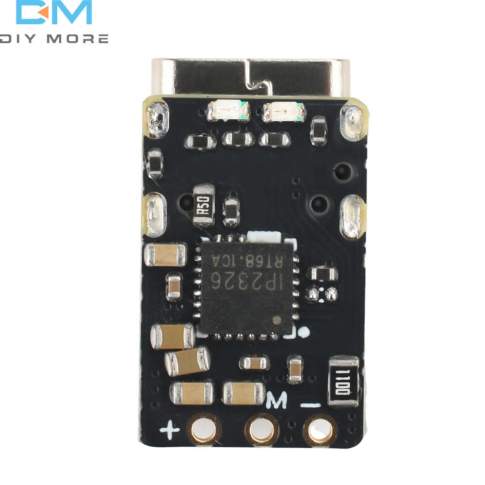 Модуль заряда-разряда Type-C 5V 2A 2S/3S 3.7V Зарядное устройство DC 4.5~9.5V Плата Повышающий преобразователь Источник питания для литиевой батареи 18650