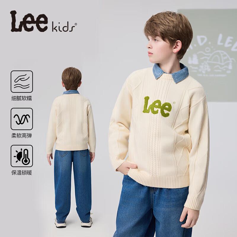 LeeKids Kids' Retro Jacquard Logo Sweater