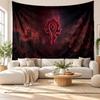 Настенный гобелен World of Warcraft Домашний декор Подвесное тканевое искусство Фон-гобелен для спальни