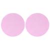2PCS NonStick Round Silicone Dough Rolling Mat Baking Pastry Pad Sheet Liner for Cake Turntable