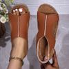 2025 New Large-size Thick-soled Wedge Heel Fish Mouth Sandals Women's Wedge Heel Sandals Women's Manufacturer