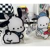 Sanrio Pochacco прозрачная акриловая подставка для карандашей и футляр для шариковой ручки, набор из 2 предметов 10 см, ягодицы + мороженое