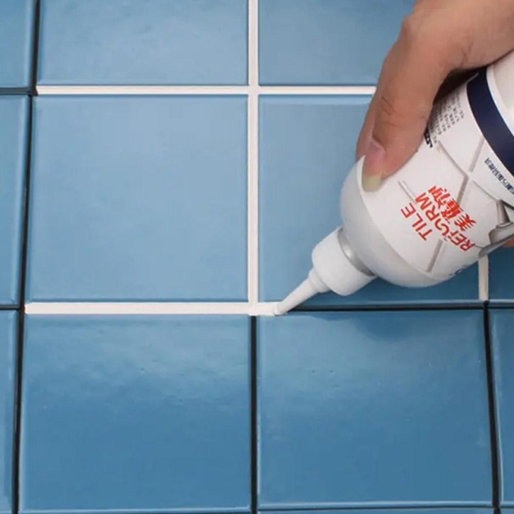 150/280ml Ceramic Tile Filler Waterproof Mildew Repair Porcelain Bathroom Ceramic Wall Seam Agent Tile Cleaner Beauty Agent