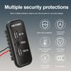 35.5 Вт 3 порта PD Type-C 2.1A 1A двойной USB автомобильное зарядное устройство розетка для мотоцикла автомобиля грузовика квадроцикла лодки дома на колесах автобуса адаптер питания розетка 12/24 В