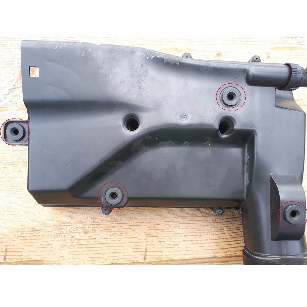 For VW Polo 6R 2017 2016 2015 2014 2013 2012 2011 Car Air Filter Intake Rubber Buffer Block Grommet Hood Cushion Accessories