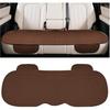 Car Back Seat Cover, Anti-Slip Long Vehicle Rear Bench Protectors With Storage Pocket, Breathable Comfortable Auto Interior Seating Bottom Protection