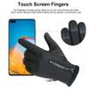 Outdoor Winter Warm Gloves Touch Screen Fingers Gloves Anti Slip Windproof Waterproof for Running Cycle Driving Hiking