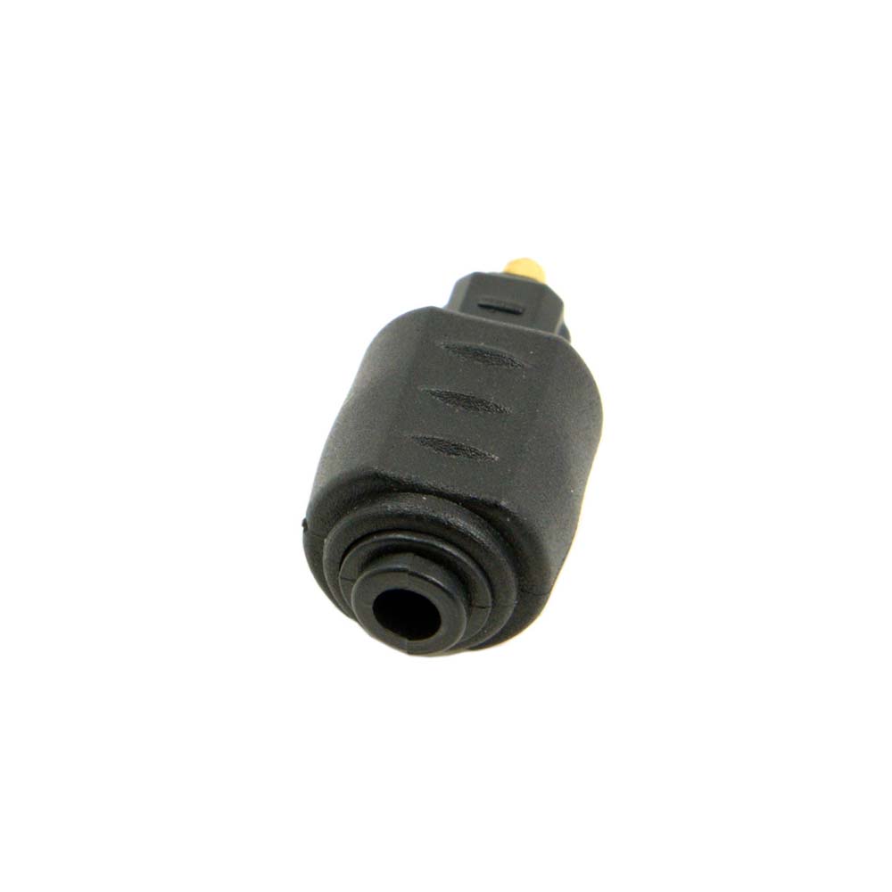 To Toslink Plug Female to Male Optical Audio Connector Fiber Optic Adapter Digital Optical Cable Adapter Toslink Plug Converter