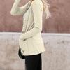 Women's Long Sleeve Tops Casual Shirts Button Down Pockets Basic Ribbed Knit T Shirts Cardigan