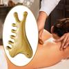 Деревянная массажная расческа Ручной инструмент для головы Портативная для женщин и мужчин Компактный скребок Гуаша