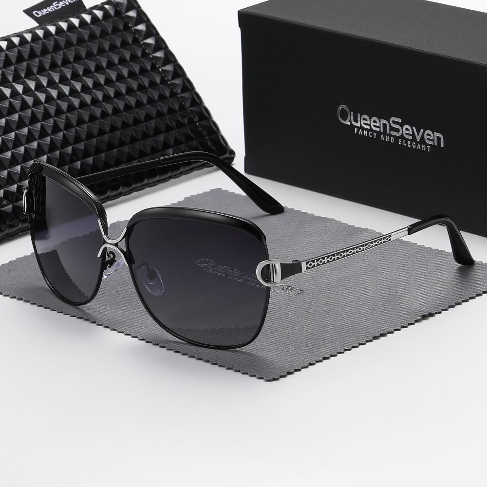 QueenSeven Металлические солнцезащитные очки унисекс для рыбалки и вождения на открытом воздухе, UV400