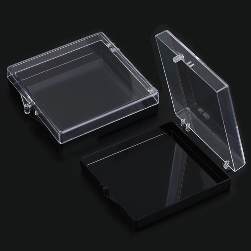 Press On Nail Storage for Case 3 x 2.76 Inch Empty False-Nail Organizers Box Waterproof Dust-proof Small Clear Jelwery f