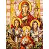 5d Diamond Painting Diamond Mosaic Kits Rhinestone Diy Full Round Diamond Embroidery Religious Home Decor