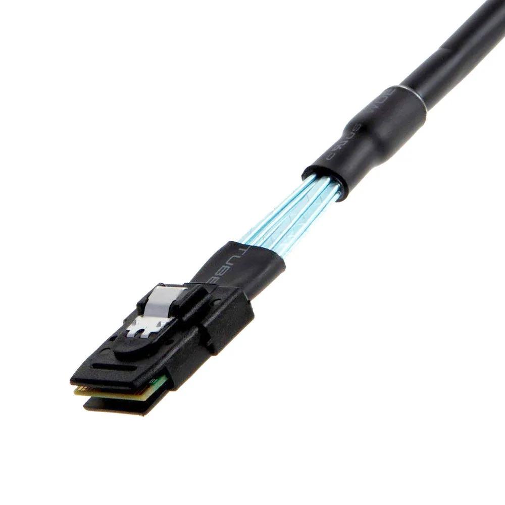 Custom External Mini SAS HD SFF 8644 to Internal Mini SAS SFF 8087 Cable for Server Data Transfer Accessory Gift