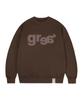 GRAVER [Unisex] Grae-S Wide Sweatshirt_Brown